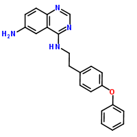 6-Amino-4-(4-phenoxyphenylethylamino)quinazoline